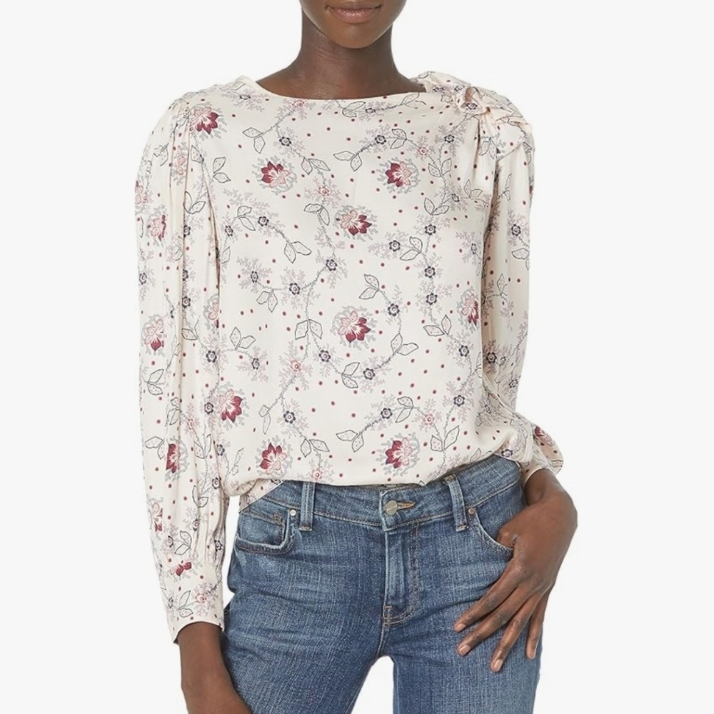 Rebecca Taylor Claudine Floral Blouse